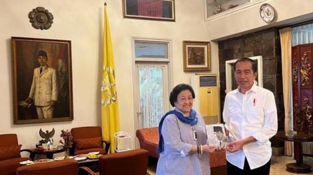 Silaturahmi Presiden Jolowi dengan Ibu&nbsp;Megawati