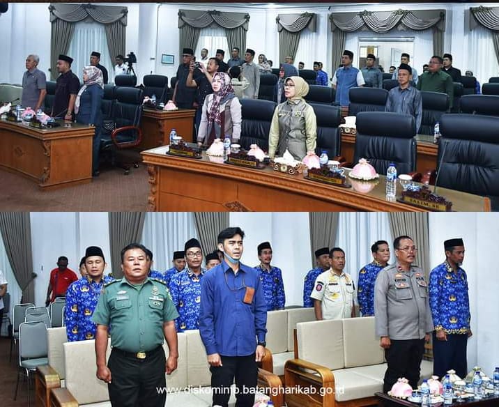 Wabup H.Baktiar,SP Hadiri Rapat Paripurna LKPJ Tahun 2023 Di Ruang pola&nbsp;DPRD