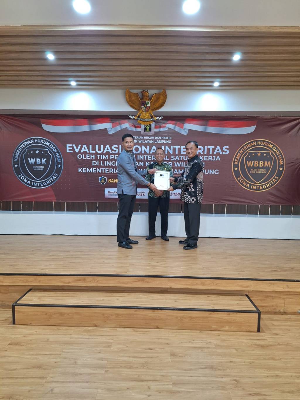 TPI WBK Kemenkumham RI Rekomendasikan Rutan Kota Agung Lolos Tahap&nbsp;Selanjutnya