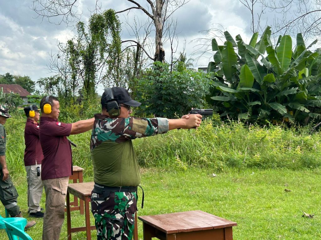 Jadikan Petugas Tangguh, Andal, dan Terampil, Lapas Kotaagung Gelar Kegiatan FMD Pemeliharaan dan Perawatan Senjata Api