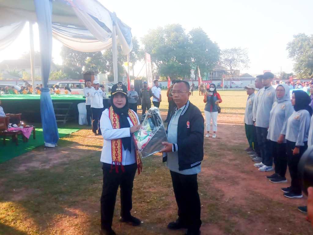 Hj Eva Dwiana Buka Porcam Dan Lantik Pengurus Cabor Kecamatan Sukarame