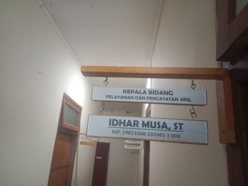 Kabid Disdukcapil Halsel Geram Sekdes Kawasi Diduga Palsukan Dokumen&nbsp;Nikah