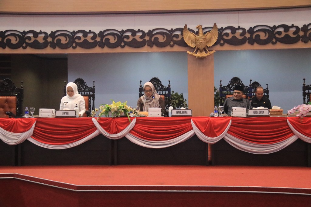 Rapat Paripurna DPRD Kabupaten Mojokerto, Penyampaian Nota Penjelasan Bupati Ikfina atas KUA dan&nbsp;PPAS