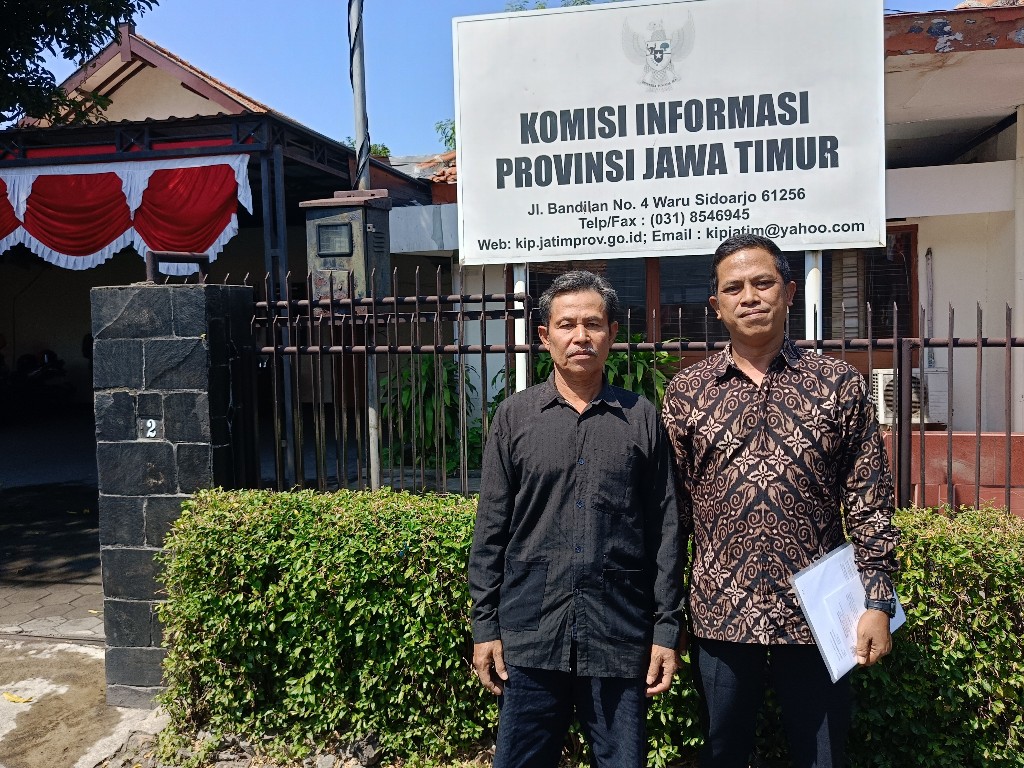 Suyitno Mengajukan Penyelesaian Sengketa Informasi Publik Terhadap Pemdes Temon ke Komisi Informasi Provinsi Jawa&nbsp;Timur