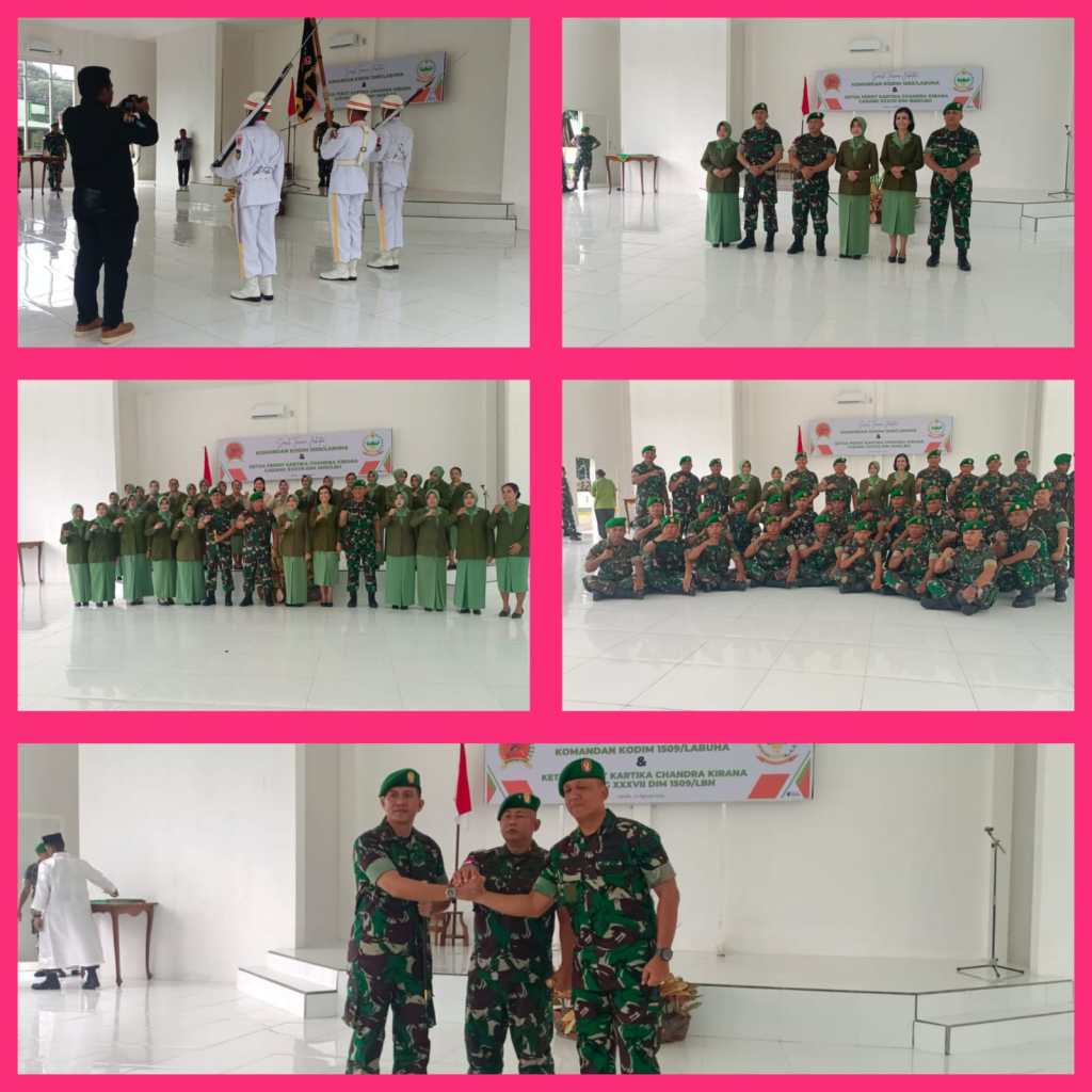 TONGKAT KOMANDO KEPEMIMPINAN KODIM 1509 LABUHA RESMI&nbsp;BERPINDAH