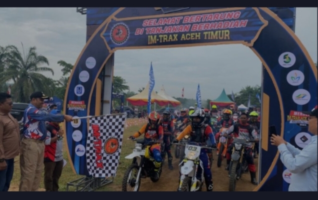 Pj Bupati Aceh Timur Buka Event Trabas Merdeka Trail Adventure