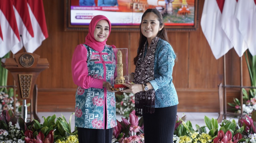 Pj. Ketua TP-PKK Kota Mojokerto, Nia Wayanti Ali Kuncoro Sambut Hangat Kunjungan Studi Tiru TP-PKK Morowali Utara