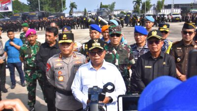 Gelar Apel Pasukan Operasi Mantap Praja Krakatau 2024, Polda Lampung Pastikan Pilkada Berjalan&nbsp;Lancar