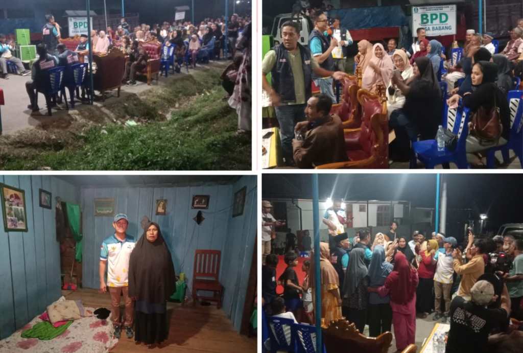 Benny Laos Rehap Rumah Seorang Ibu di Babang Keluhkan Hampir Roboh 26 TA Pemda Halsel Abaikan